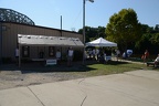 Medal Tent and Announcer Tent